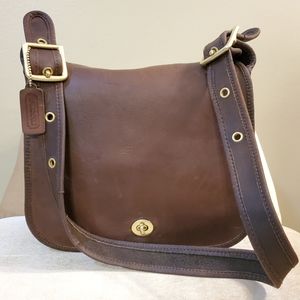 Rare Vintage Coach Stewardess Bag NYC Factory 9525